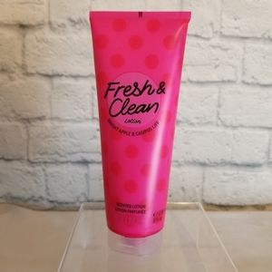 PINK VS Fresh & Clean Scented Lotion Bottle New